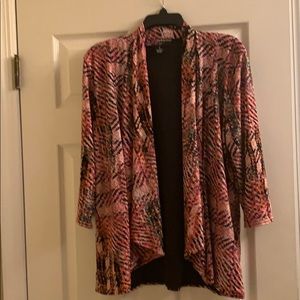 Indoor jacket - blazer - coverup- shawl front top